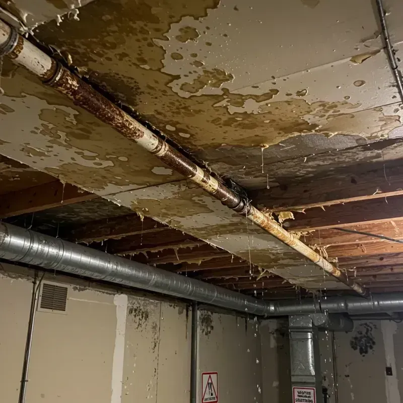 Ceiling Water Damage Repair in Inman, KS