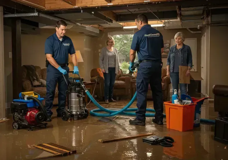 Basement Water Extraction and Removal Techniques process in Inman, KS